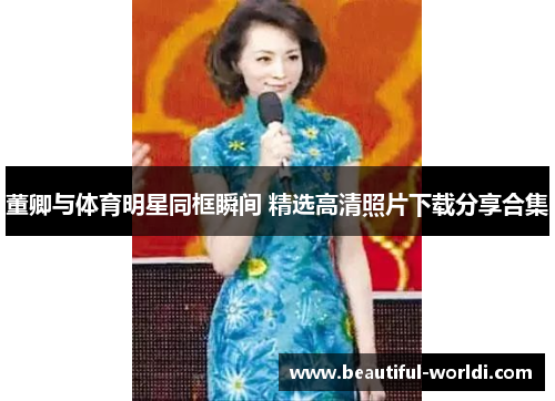 董卿与体育明星同框瞬间 精选高清照片下载分享合集